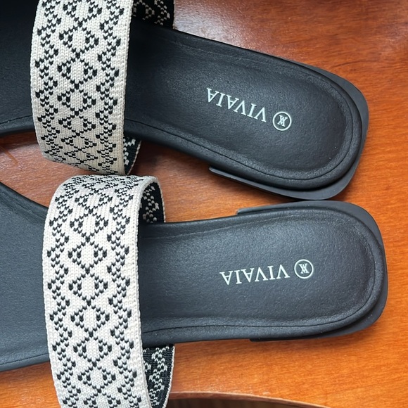 NWOT Vivaia Square-Toe Slide Sandal (Maya) Size 43 - Picture 6 of 10